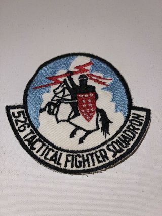 Usaf Us Air Force 526th Tactical Fighter Squadron Patch Vintage Authentic