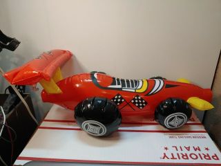 Red Inflatable Racecar