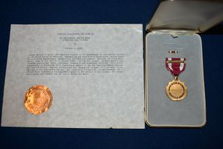 Named Vietnam Air Force Meritorious Service Medal With Certificate