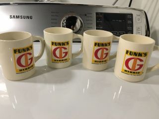 Set Of 4 Funks G Hybrid Coffee Mug Tea Cup Funk 