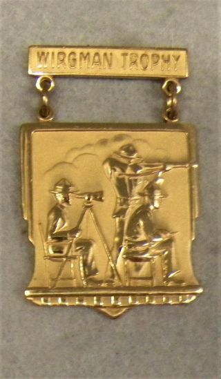 U.  S.  Vietnam Era / Post - Vietnam Era U.  S.  M.  C.  Wirgman Trophy Badge