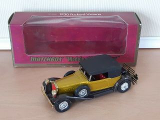 Matchbox Models Of Yesteryear Y15 - 2 1930 Packard Victoria Issue 12