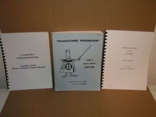 F - 4 Phantom Reference Manuals Usn,  Usaf,  Usmc,  Mcdonnell Douglas