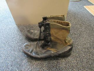 Vietnam War US Army size 8 R jungle boots been there and done that 2