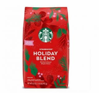 Starbucks Holiday Blend Ground Coffee,  Medium Roast (35 Oz. ),  Cafe