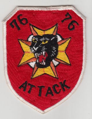 Wartime Usaf 76th Tactical Fighter Squadron Patch / Usaf Pilot Insignia (685)