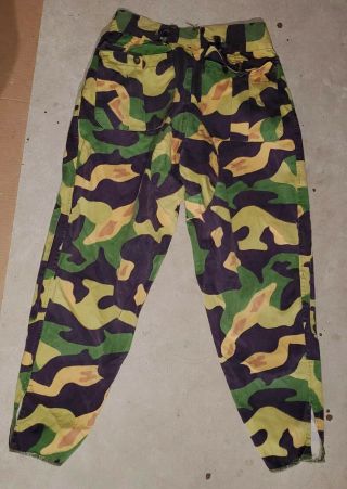 Czechoslovakian Czech Mlok Vz60 Salamander Clown Camo Uniform Paratrooper Pants