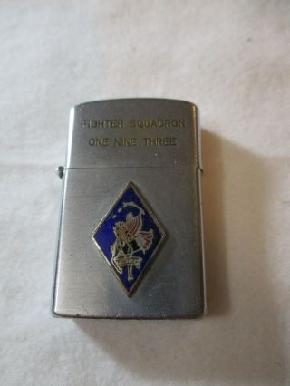 Vintage Us Navy Vf - 193 Ghostriders Japan Alco Lighter Fighter Squadron Japanese