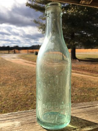 Straight Sided Coca Cola Bottle Charleston W.  Va