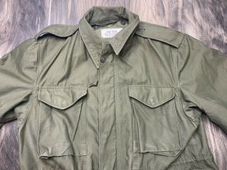 Vintage Us Army M - 51 Field Jacket Coat Military Short Medium 8405 - 255 - 8588