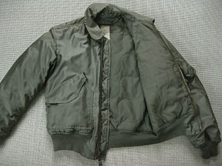 US Army AIR FORCE JACKET,  FLYER ' S,  CWU 45/P 1983 3