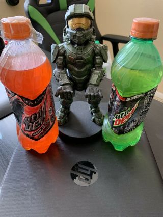 Halo Reach And Halo 4 Game Fuel Limited Edition 20 Oz Mountain Dew