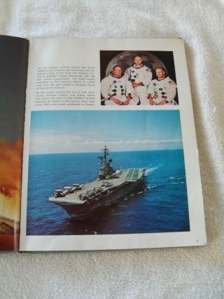 USS Hornet CVS 12 Apollo 11 Recovery Mission Cruise Book 1969 2