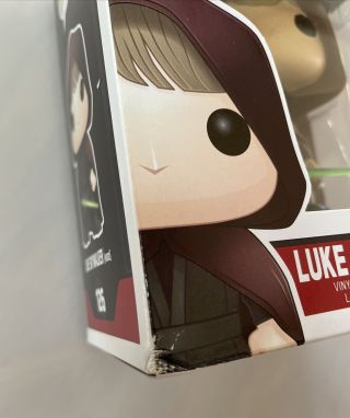 Funko Pop Luke Skywalker Hooded Exclusive.  Disney’s Star Wars Limited Edition 3