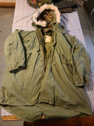 M1951 Fishtail Parka With Liner And Hood X Large