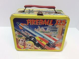 1964 Fireball Xl5 Lunchbox No Thermos By King - Seeley Vg Rarity 6