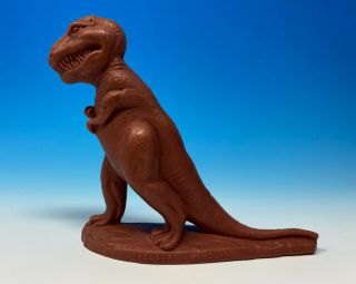 Vintage Dinosaur Sinclair Dinoland Mold - A - Rama Tyrannosaurus Rex T - Rex Bronze