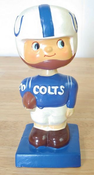 Vintage Baltimore Colts Nodder Bobblehead From The 1960 