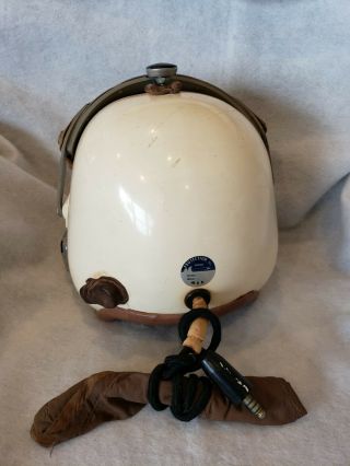MSA TopTex 3BM Flight Helmet - ID ' d to Air Force Colonel - & Hard to Find 3