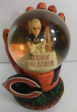 Brian Urlacher Snow Globe - Chicago Bears - Forever Collectibles Legends