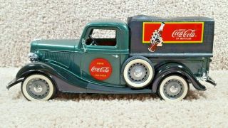 Solido 1:18 Scale Diecast 1936 Ford V8 Coca Cola Pickup Truck Green And Black