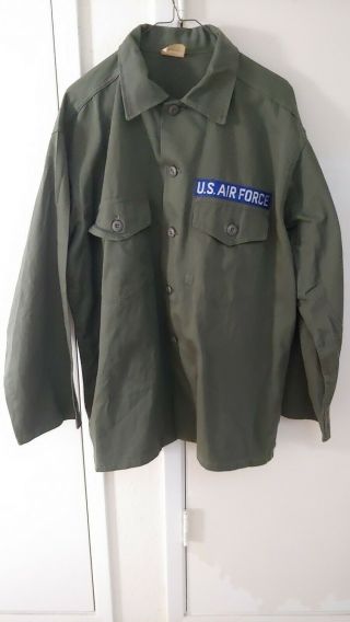 Vintage Us Air Force Trooper Fatigues Shirt And Pants