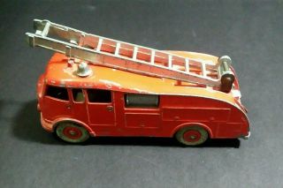 Vintage Dinky Toys Red Fire Engine 555 Made In England Meccano Ltd