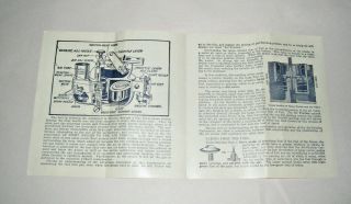 1920s Brochure Advert Air Friction Carburetor Co Dayton Ohio A Burning Question?