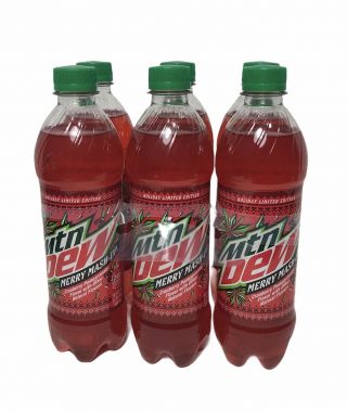 6 Pack Mountain Dew Merry Mash - Up 2020 Holiday Limited Edition 16.  9 Oz