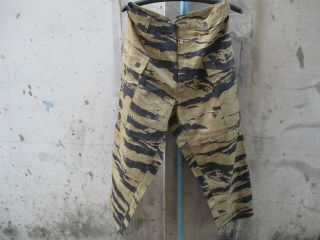 Tiger Stripe Camo Cotton Pants Size 38 2,  Very Good