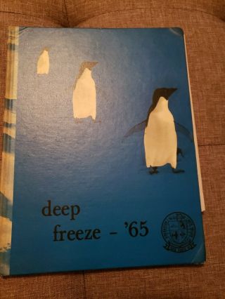 Operation Deep Freeze " Cruise " Book 1965 Usn