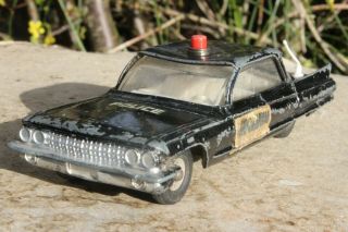 Dinky 258 Cadillac Us Police Car To Restore 1960s