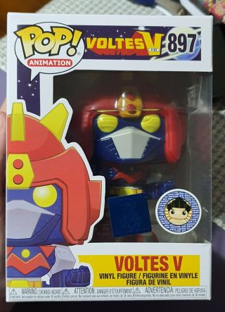 On Hand Funko Pop Big Boys Toy Store Exclusive Animation Voltes V