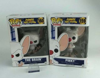 Funko Animaniacs Pinky And The Brain Pop Figure Set - Boxes