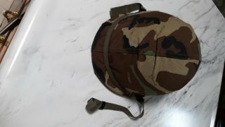 Us Military Vietnam Era Helmet With Liner And Cover