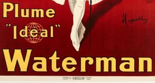 Vintage Poster - Leonetto Cappiello - Waterman - Plume Ideal - 1913 4