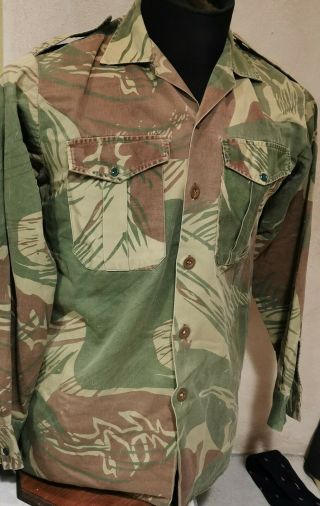 Rhodesian Army Camo Combat Shirt