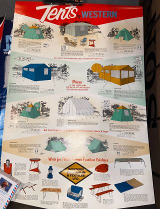 Vintage Johnson Outboard Motors Engine Boat OMC Western Tents Posters Dealers 2