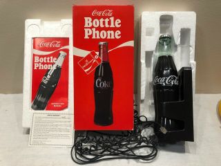Sweet Coca - Cola Coke Bottle Phone W/ Box Model 5000 Telephone