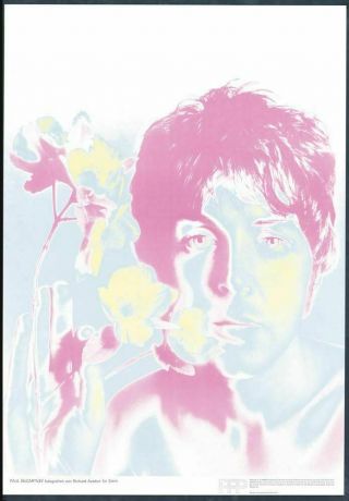 AUTHENTIC BEATLES POSTER SET 4 BY RICHARD AVEDON DONE IN 1967 19x27inch 4