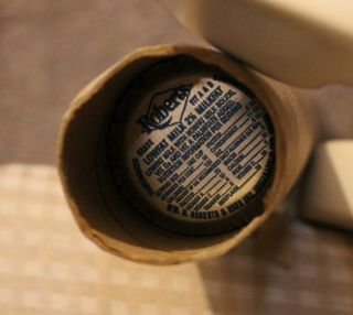 Vintage Roberts Foil Milk Bottle Caps Roll