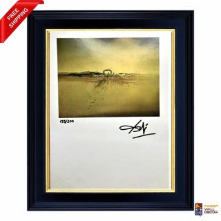 Phantom Cart By Salvador Dali Print - Signed And Stamped By Gallery