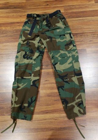 Us Army Woodland Camo Camouflage Trousers Pants Medium Long 8415 - 01 - 184 - 1352