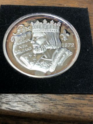 Rex 2003.  999 Fine Silver Orleans Mardi Gras Doubloon Theme Coin Token
