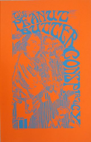 New: Peanut Butter Conspiracy Psychedelic Poster Esoteric