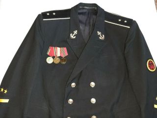 Soviet Army Military Ceremonial Jacket Navy Midshipman Ussr