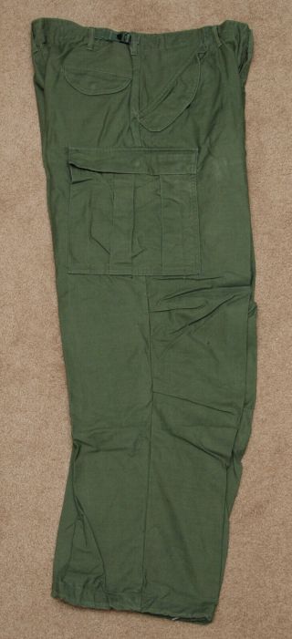 Army Post - Vietnam Era M - 65 Cargo Field Trousers Pants 1978 Mr