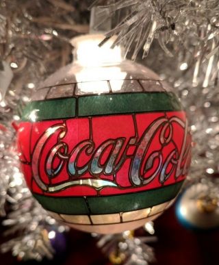 Stained Glass Coca Cola Light Covers
