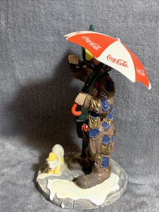 COCA - COLA Emmett Kelly Time For A Coke Hobo Clown FIGURINE Limited Edition 1997 2