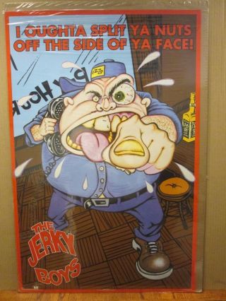Vintage 1995 The Jerky Boys Comedy Poster 12038